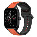 For Amazfit GTS 4 / Orange+Black