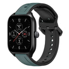 For Amazfit GTS 4 / Olive Green + Black