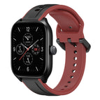 For Amazfit GTS 4 / Black+Red