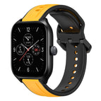For Amazfit GTS 4 / Yellow+Black