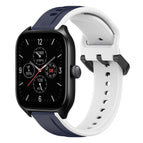For Amazfit GTS 4 / Midnight Blue + White
