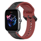 For Amazfit GTS 3 / Black+Red