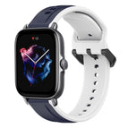 For Amazfit GTS 3 / Midnight Blue + White