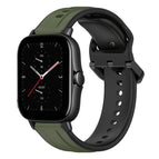 For Amazfit GTS 2E / Dark Green+Black