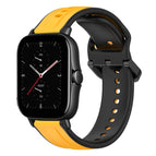 For Amazfit GTS 2E / Yellow+Black