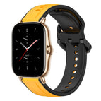 For Amazfit GTS 2 / Yellow+Black