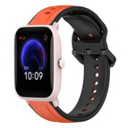 For Amazfit Pop Pro / Orange+Black