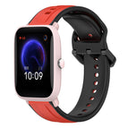 For Amazfit Pop Pro / Red+Black