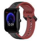 For Amazfit Pop / Black+Red