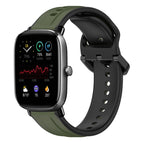 For Amazfit GTS 4 Mini / Dark Green+Black
