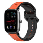 For Amazfit GTS 4 Mini / Orange+Black