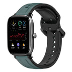 For Amazfit GTS 4 Mini / Olive Green + Black
