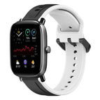For Amazfit GTS 4 Mini / Black+White