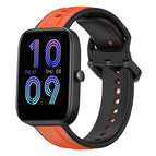 For Amazfit Bip 3 / Orange+Black