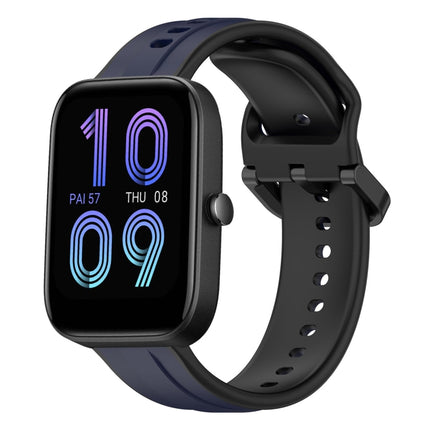 20mm Convex Loop Two-Color Silicone Watch Band, For Amazfit Bip 3, For Amazfit Bip 1S