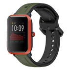 For Amazfit Bip 1S / Dark Green+Black