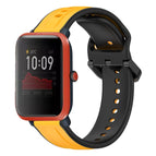 For Amazfit Bip 1S / Yellow+Black