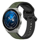 For Huawei Watch GT3 Pro 43mm / Dark Green+Black