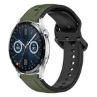 For Huawei Watch GT3 42mm / Dark Green+Black
