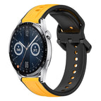 For Huawei Watch GT3 42mm / Yellow+Black