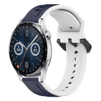 For Huawei Watch GT3 42mm / Midnight Blue+White
