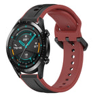 For Huawei Watch GT2 42mm / Black+Red