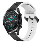 For Huawei Watch GT2 42mm / Black+White