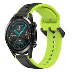 For Huawei Watch GT2 42mm / Black+Lime