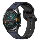 For Huawei Watch GT2 42mm / Midnight Blue+Black
