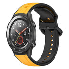 For Huawei Watch 2 / Yellow+Black