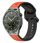 For Huawei Watch GT3 SE / Orange+Black