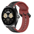 For Huawei Watch Buds / Black+Red