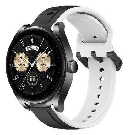 22mm Convex Loop Two-Color Silicone Watch Band, For Huawei Watch Buds, For Huawei Watch GT3 46mm