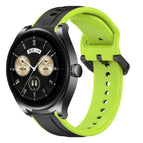 For Huawei Watch Buds / Black+Lime