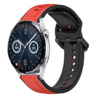 For Huawei Watch GT3 46mm / Red+Black