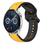 For Huawei Watch GT3 46mm / Yellow+Black