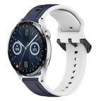 For Huawei Watch GT3 46mm / Midnight Blue+White