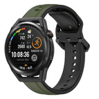 For Huawei Watch GT Runner / Dark Green+Black