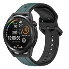 For Huawei Watch GT Runner / Olive Green + Black