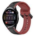 For Huawei Watch 3 / Black+Red