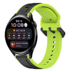 For Huawei Watch 3 / Black+Lime