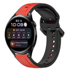 For Huawei Watch 3 / Red+Black
