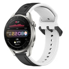 For Huawei Watch 3 Pro / Black+White