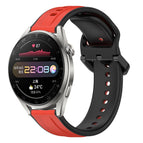 For Huawei Watch 3 Pro / Red+Black