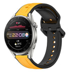 For Huawei Watch 3 Pro / Yellow+Black
