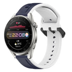 For Huawei Watch 3 Pro / Midnight Blue+White