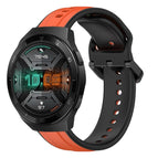 For Huawei Watch GT 2E / Orange+Black
