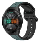 For Huawei Watch GT 2E / Olive Green + Black