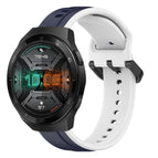 For Huawei Watch GT 2E / Midnight Blue+White