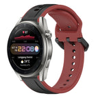 For Huawei Watch 3 Pro New / Black+Red
